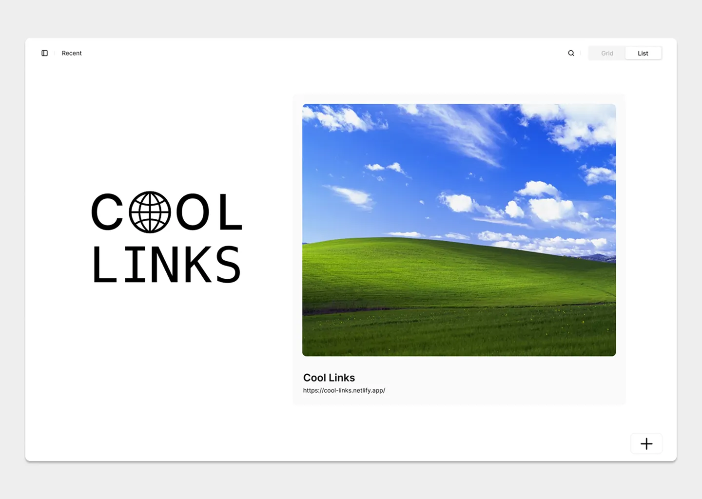 cool links screenshot 1
